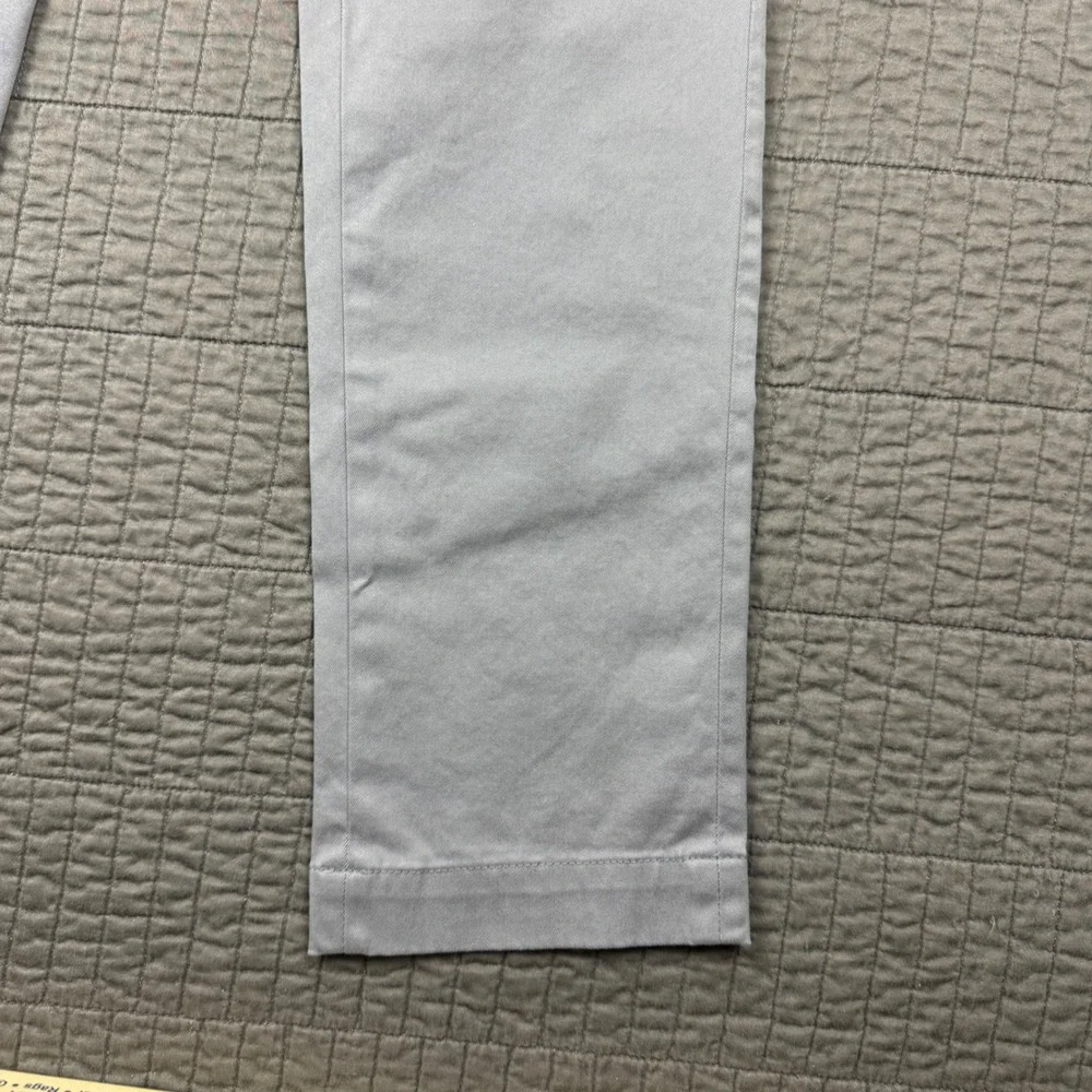 Banana Republic Fulton Skinny Fit Chino Pants Mens 30x32 (31x31) Light Grey